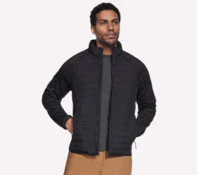 La chaqueta híbrida sin capucha