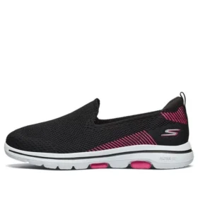Mocasines Go Walk 5 «Negro Rosa Rojo»