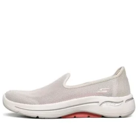 Mocasines Go Walk Arch Fit Rosa/Blanco