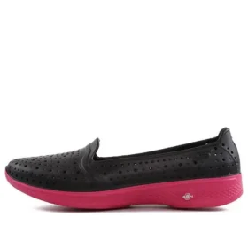 Mocasines H2 Go Negro/Rosa