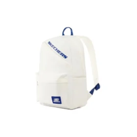 Mochila con logotipo estampado «Blanco Azul»