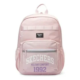 Mochila con logotipo estampado «Rosa Blanco»