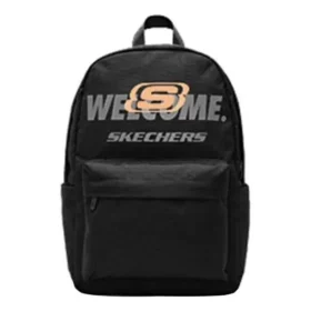 Mochila con logotipo impreso de Scolor «Negro, dorado y gris»