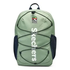 Mochila de tejido ligero «Verde-Blanco»