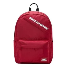 Mochila de tela con logotipo clásico estampado «Rojo Blanco»
