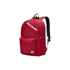Mochila de tela con logotipo clásico estampado «Rojo Blanco»