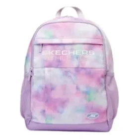 Mochila de tela ligera y gran capacidad «Morado Azul Blanco»