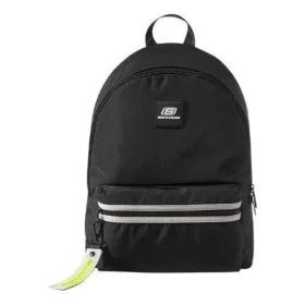 Mochila sencilla de la serie Casual Colorida «Negro Blanco»