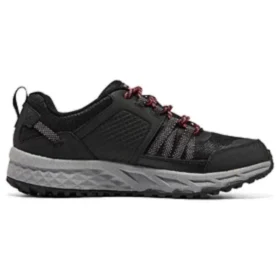 Outdoor Trekking Low Cut «Negro Rojo Gris»