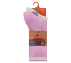 Pack de 2 pares de calcetines cortos de trail para mujer