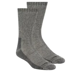 Pack de 2 pares de calcetines de lana de caña media para hombre