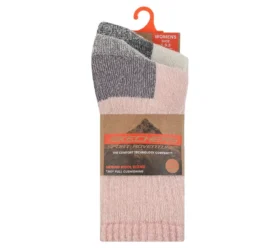 Pack de 2 pares de calcetines de lana para mujer