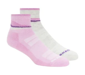 Pack de 2 pares de calcetines Trail Quarter para mujer