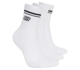 Pack de 3 pares de calcetines bajos de mujer estilo universitario