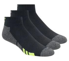 Pack de 3 pares de calcetines de media caña de rizo medio para hombre