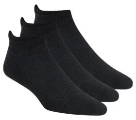 Pack de 3 pares de calcetines de rendimiento de corte bajo con textura para mujer