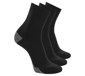 Pack de 3 pares de calcetines de running de caña alta para hombre