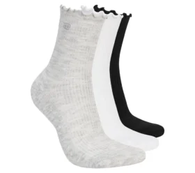 Pack de 3 pares de calcetines tobilleros Lettuce para mujer