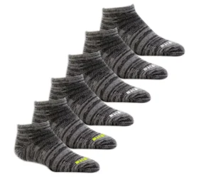 Pack de 6 pares de calcetines bajos sin rizo