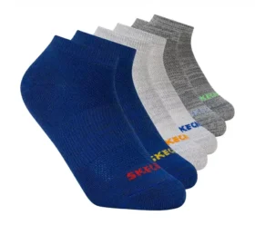 Pack de 6 pares de calcetines bajos sin rizo