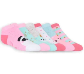 Pack de 6 pares de calcetines bonitos de corte bajo