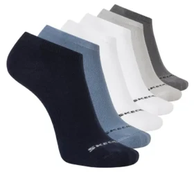 Pack de 6 pares de calcetines de punto texturizado de corte bajo para hombre