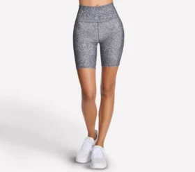 Pantalones cortos de ciclismo de cintura alta con estampado GO FLEX de 20 cm
