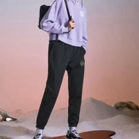 Pantalones de chándal de punto «Negro»
