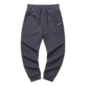 Pantalones de punto con cordón de la serie Casual Colorful «Negro»