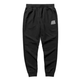 Pantalones deportivos ajustados de punto con logotipo estampado «Negro, azul marino, gris»