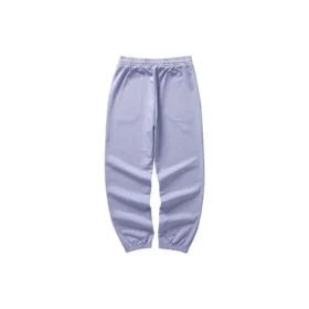 Pantalones deportivos de punto con logo estampado en la cintura «Purple»