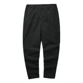 Pantalones informales de color liso de la serie Stroll «Negro»