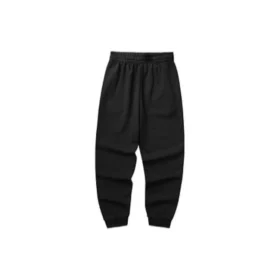 Pantalones tejidos con logo estampado «Negro»