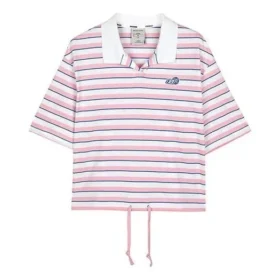 Polo a rayas «Rosa Blanco»