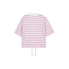 Polo a rayas «Rosa Blanco»