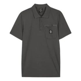 Polo estampado «Gris Blanco»