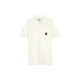 Polo estampado «Gris Blanco»