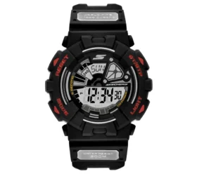 Reloj digital negro