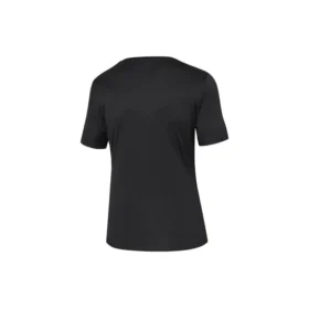 Running Knit Manga corta Negro