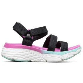 Sandalias casuales con Max Cushioning Negro/Morado
