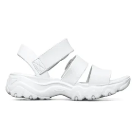 Sandalias deportivas ligeras y cómodas para exterior, blancas