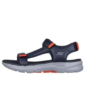 Sandalias Go Walk 6 «Azul marino/Naranja»