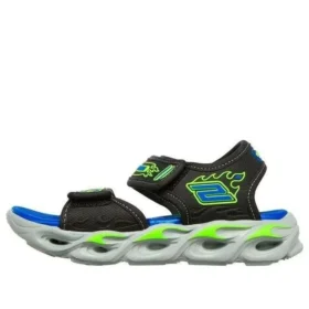 Sandalias Thermo Splash Zapatillas sin cordones Sport Light-Up «Black Blue»