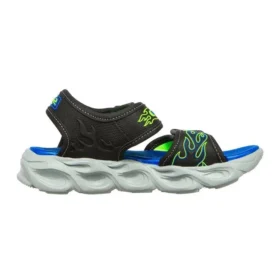 Sandalias Thermo Splash Zapatillas sin cordones Sport Light-Up «Black Blue»