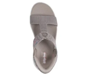 Skechers Slip-ins: Sandalias Go Walk Massage Fit – Confetti Sky
