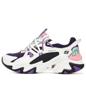 Skechers x Demon Slayer «Blanco Negro Púrpura»