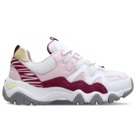 Skechers x One Piece D’ Lites 2.0 «Blanco, rosa y rojo»