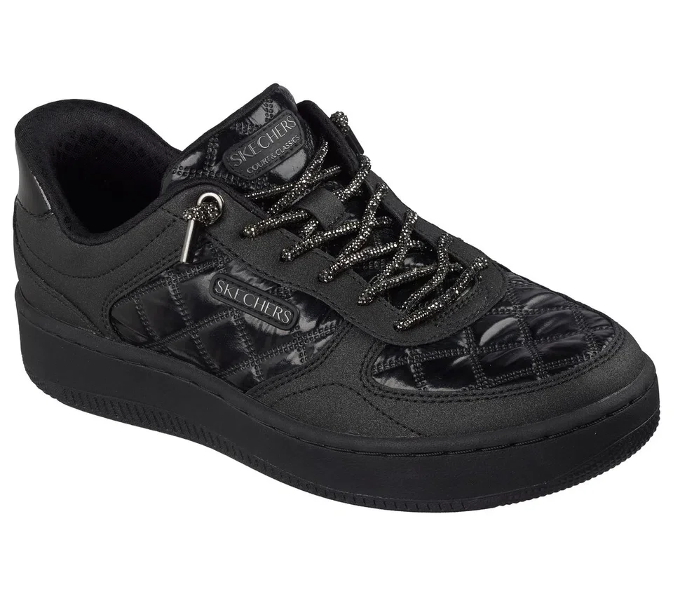 Slip-ins Skechers: Sport Court 92 – Cozy Fit Cosmic Shine Slip-ins Skechers: Sport Court 92 – Cozy Fit Cosmic Shine