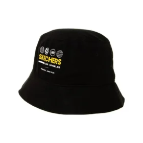 Sombrero de pescador con logotipo estampado «Negro Amarillo»