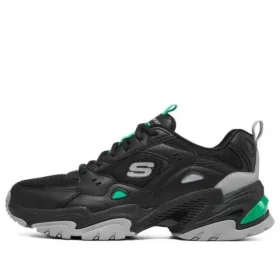 Stamina V2 «Negro, gris carbón y verde»